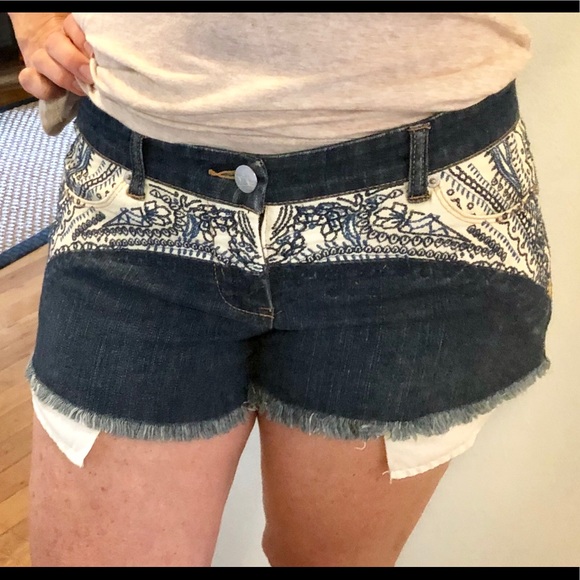Vintage Havana star denim short